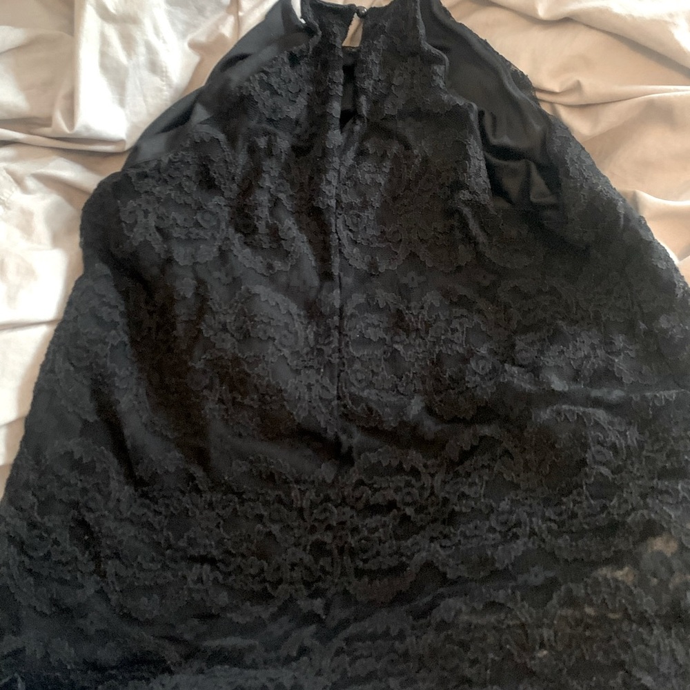 Black “Camisole” top.